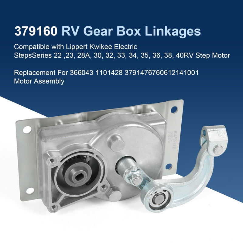 1101428 366043 379147 RV Gear Box Linkage with Motor for Kwikee Steps