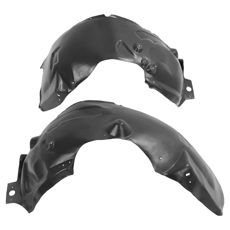 DURAFORCE Front Inner Fender Liner Set PE Black For Ford F-250/F-350 Super Duty 2011-2016