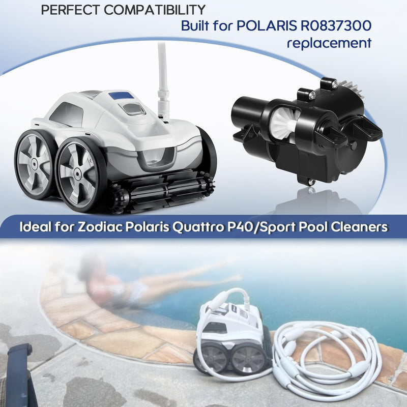 R0837300 Replacement Gearbox Assembly for Polaris Quattro P40 Pool Cleaner