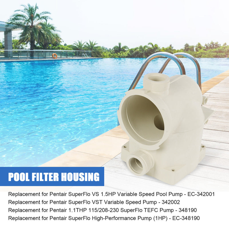 350089 Volute for Pentair SuperFlo Inground Pool and Spa Pump 350090 350091