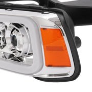 DURAFORCE LED DRL Projector Headlights for Dodge Charger 2006-2010 Left Right