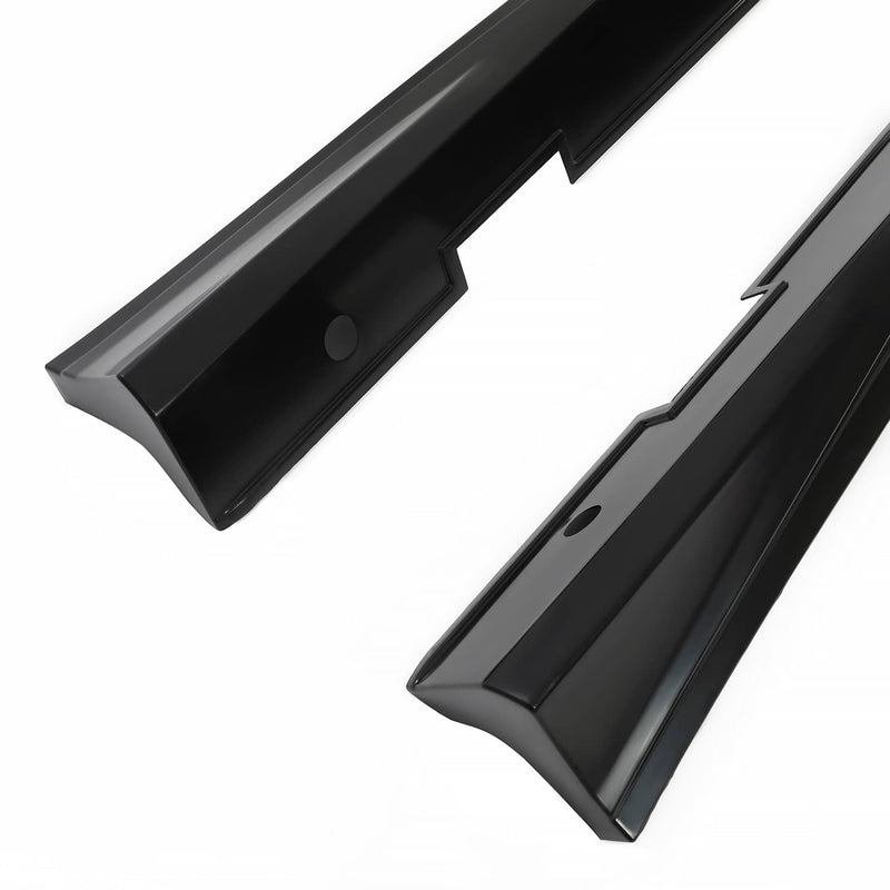 DURAFORCE Black Add-On Side Skirt Extensions for Honda Accord 2018-2022 JDM 4DR