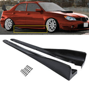 DURAFORCE CS Side Skirt Rocker Extensions for Subaru Impreza WRX STI 02-07 PP