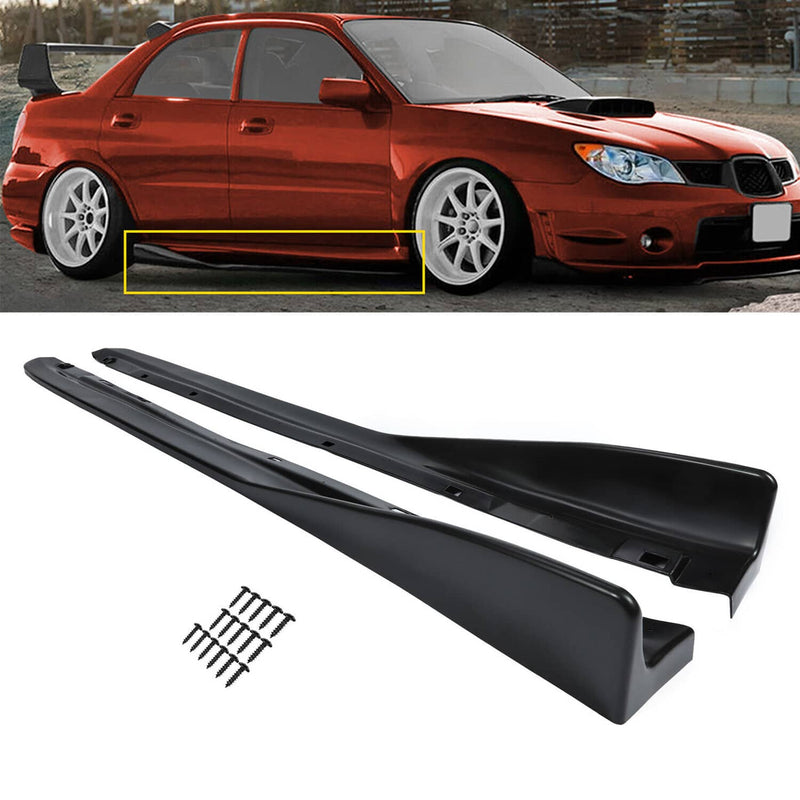 DURAFORCE CS Side Skirt Rocker Extensions for Subaru Impreza WRX STI 02-07 PP