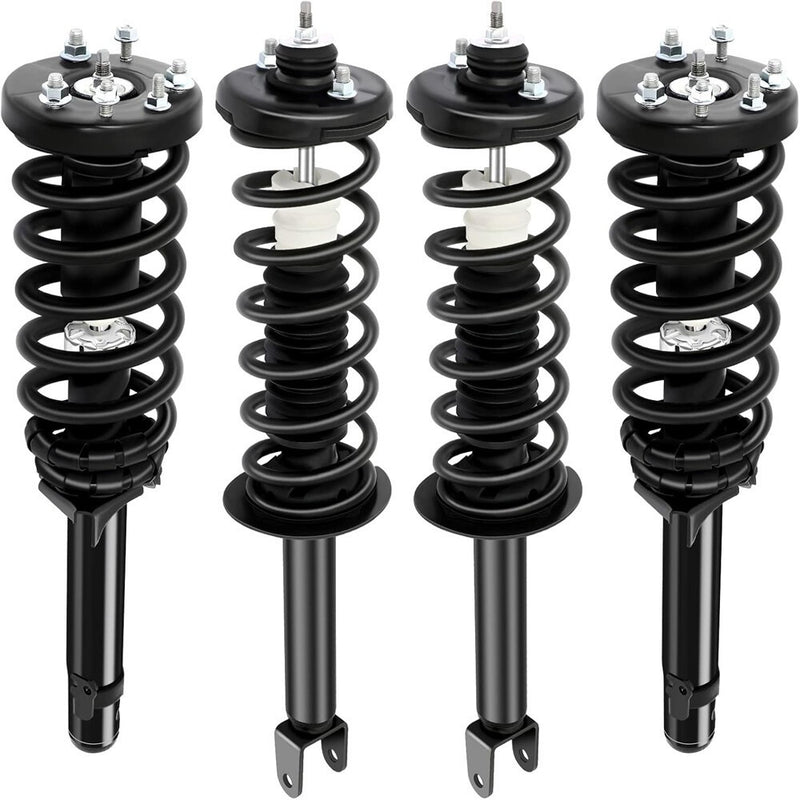 Complete Shocks Struts Front & Rear Set 4 for Honda Accord 2008-2012 2.4L 3.5L