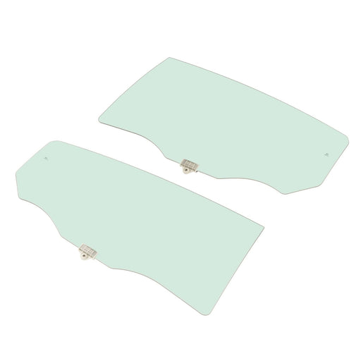 DURAFORCE Driver Passenger Side Rear Door Window Glass for Hyundai Elantra 11-16 4Dr Sedan