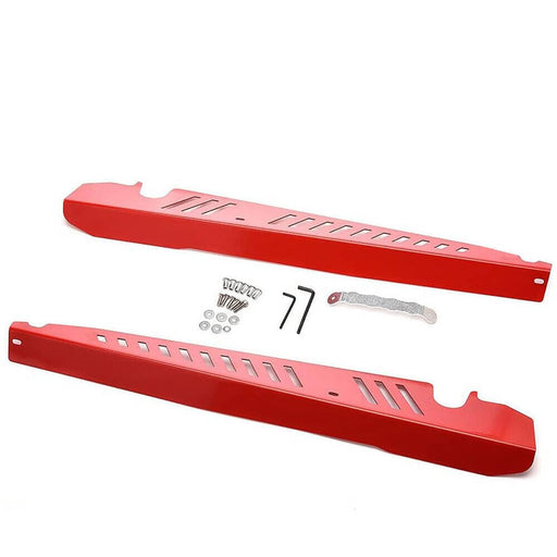 DURAFORCE Red Aluminum Fender Shrouds Kit for Subaru WRX STI 2015-2021 Performance