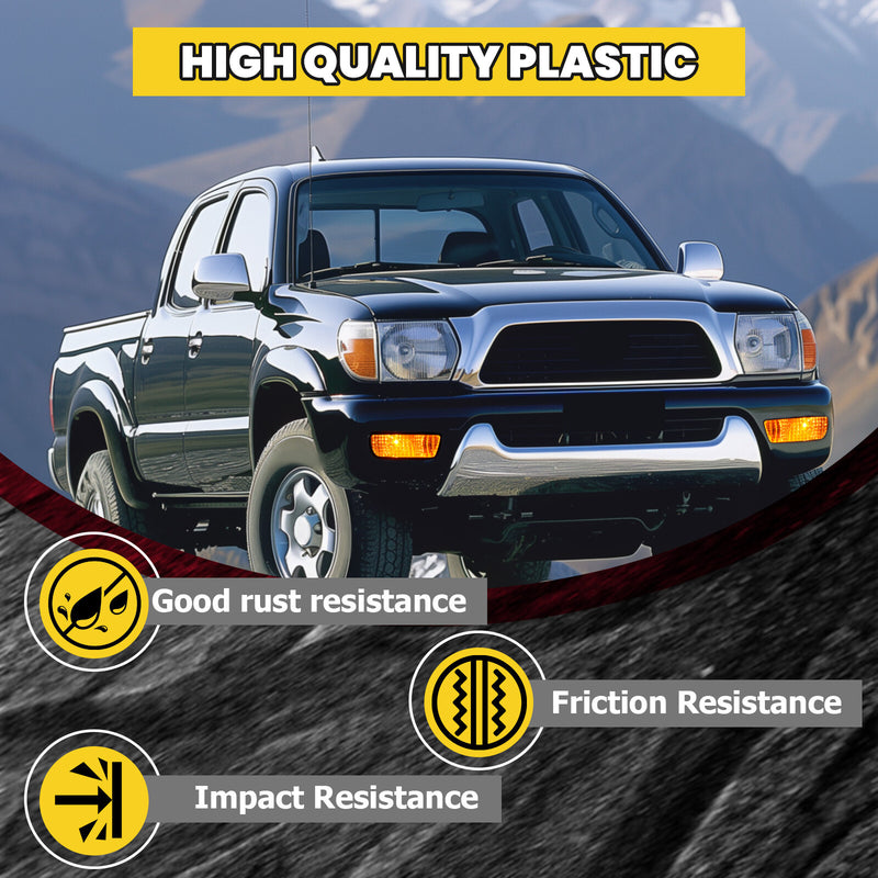 Front Bumper Smoked Turn Signal Lights Lamps for Toyota Tacoma 2001-2004 Pair