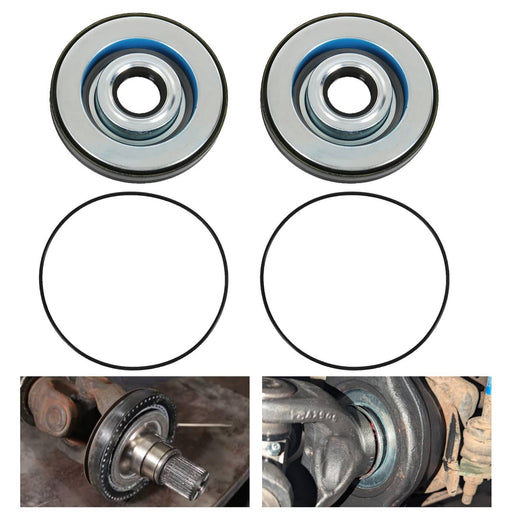 DURAFORCE Front Axle Knuckle Vacuum Seal Kit Fits 05-19 Ford F250 F350 F450 F550 Super Dut