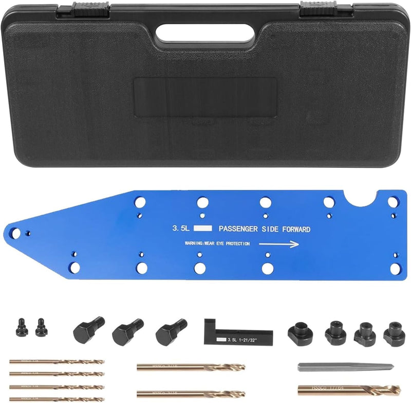 72610 Manifold Drill Template for Ford 3.5L EcoBoost Broken Exhaust Bolts