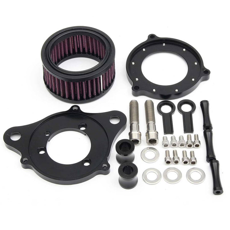 Air Cleaner Intake Filter Kit for Harley Sportster Iron 883 1200 72 2012-2024