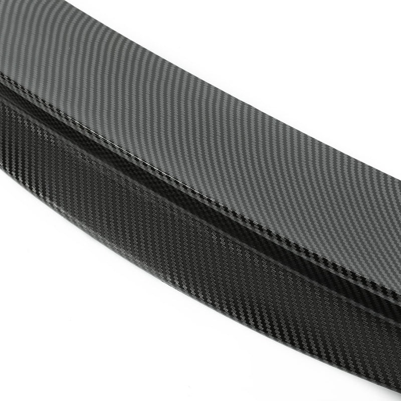 DURAFORCE Front Bumper Lip Spoiler Splitter for BMW F10 M5 2012-2017 Carbon Fiber ABS