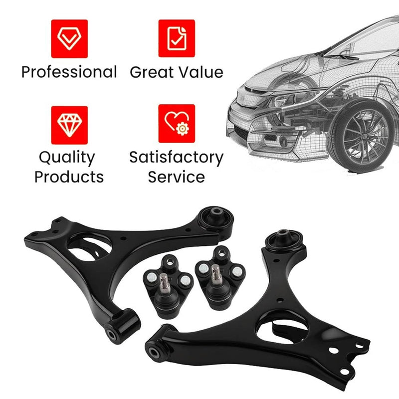 Front Lower Control Arms Ball Joints for Honda Civic Acura CSX 2006-2011
