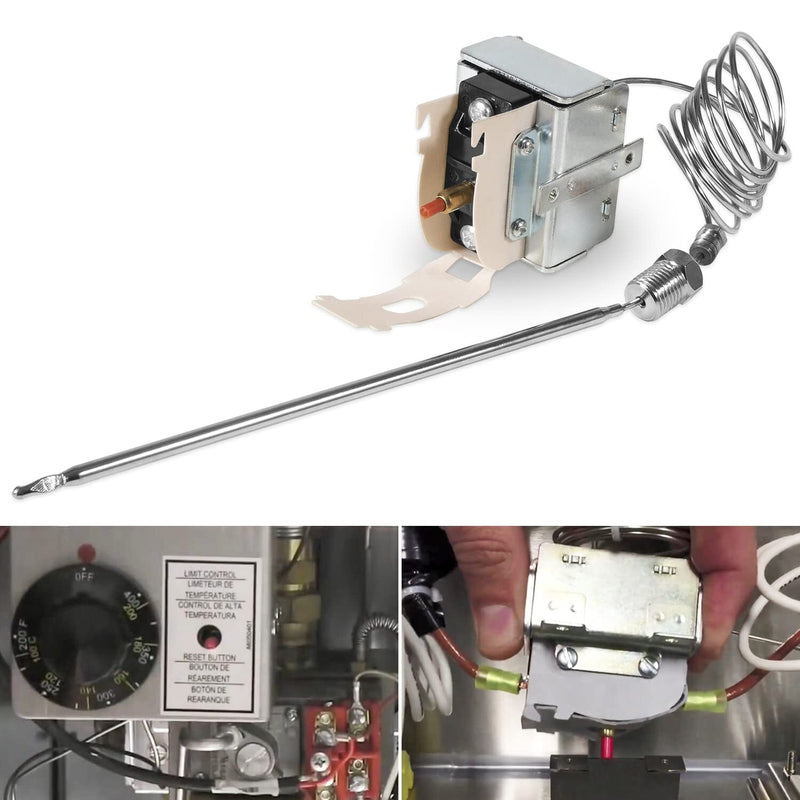PP10084 High Limit Switch for Pitco Fryer Gas Fryer Safety Thermostat 450°F