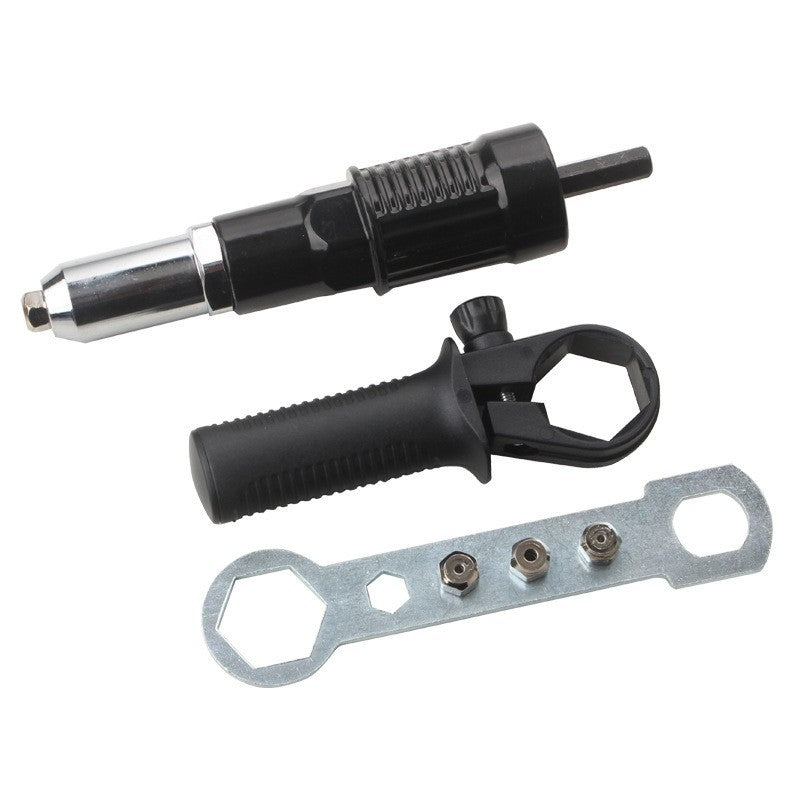 Electric Rivet Nut Gun Adapter Insert Cordless Power Drill Tool