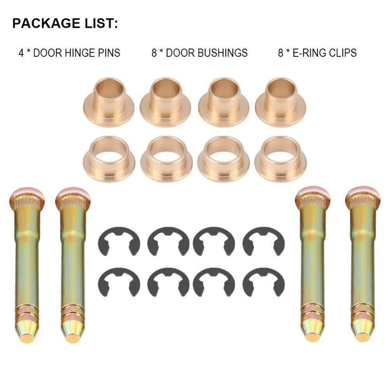 Door Hinge Pin Bushing Kit for Honda Accord Civic CR-V CRX EG6 B16