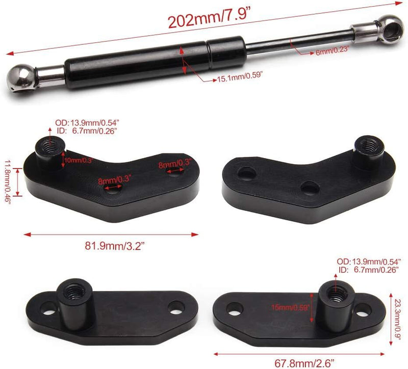 Door Opener Kits Shocks Struts for Can Am Maverick X3 Front Rear 2017-2022