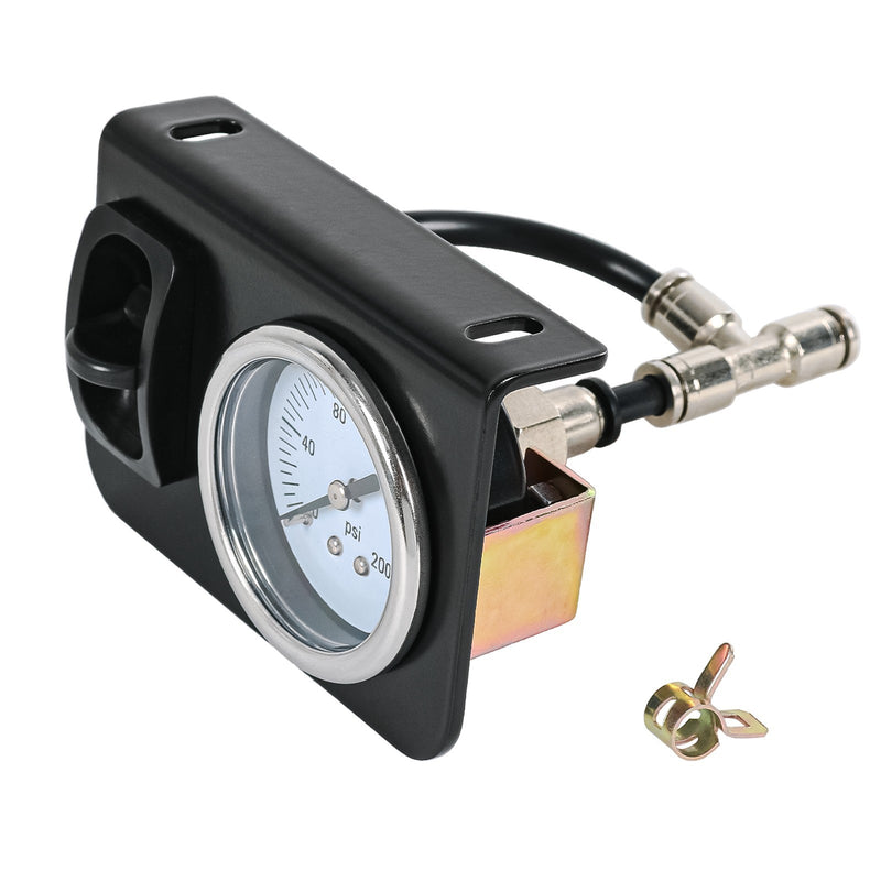 Single Air Gauge Control Kit for In-Cab Air Suspension System with Paddle Switch