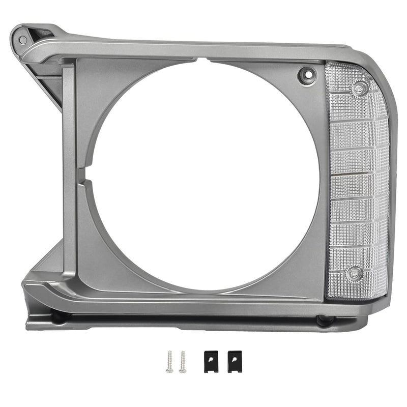 DURAFORCE 8162089105 Driver Side Headlight Door Bezel for Toyota Pickup RWD 1979-1981