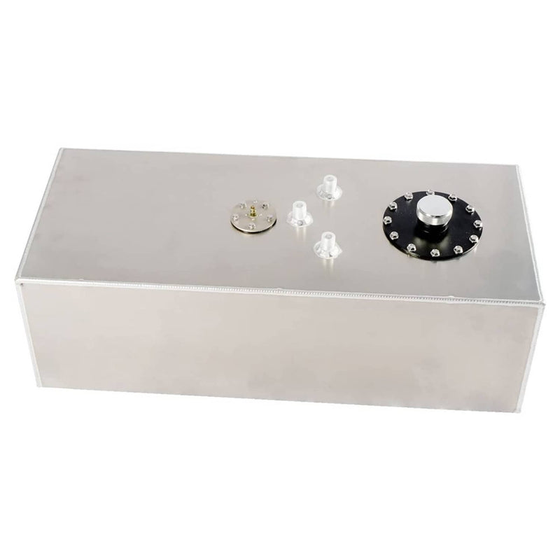 15 Gallon Aluminum Racing Drift Fuel Cell Gas Tank w/ Cap Level Sender
