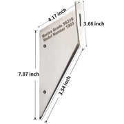 DURAFORCE 27341 Skeg Guard Protector for Mercury and Mariner 40 60 2&4 Stroke for Johnson