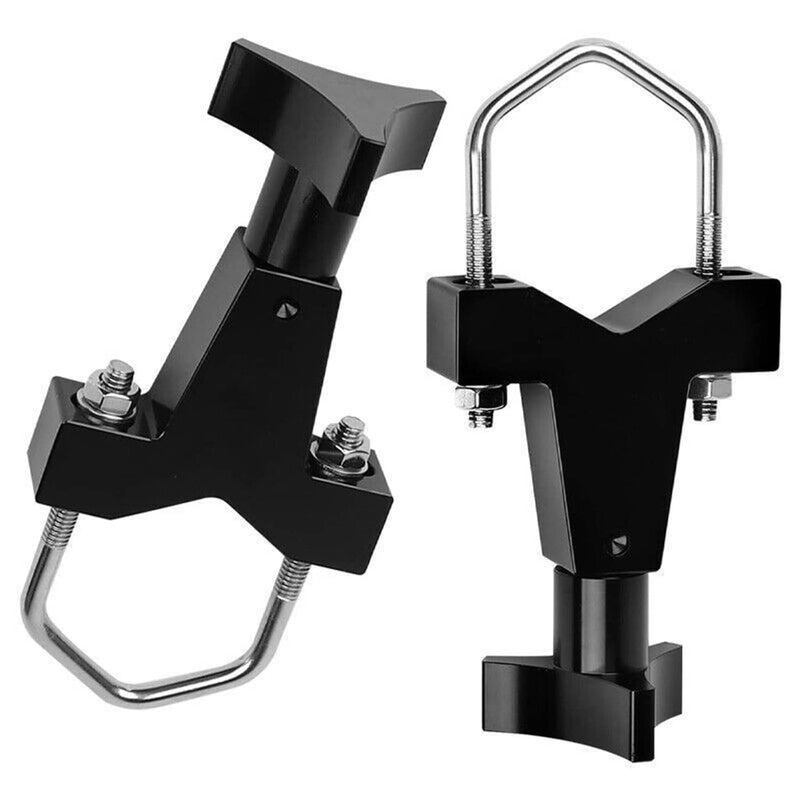 Hi-Lift Jack Tube Mount 1"-2.5" for Jeep Rzr Polaris Offroad Universal Black