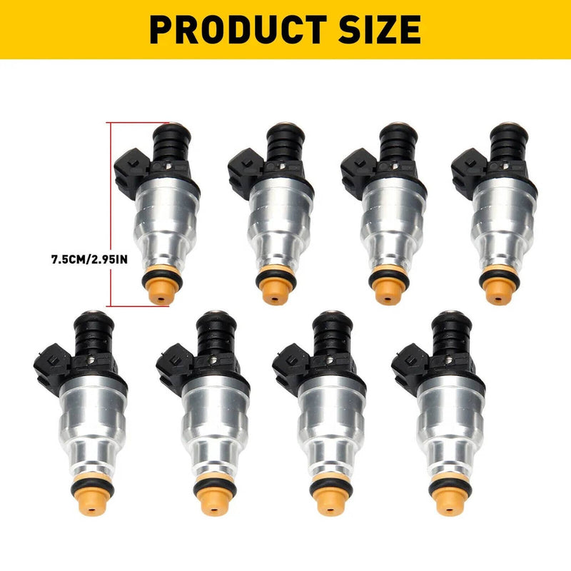 0280150558 42lb 440cc Fuel Injectors for Chevrolet Camaro Corvette Impala 8pcs
