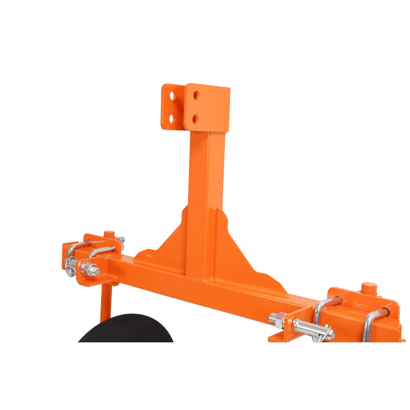 48" Adjustable Disc Bedder Disc Harrow for Cat 1 Tractors 3 Point Steel