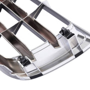 DURAFORCE Front Chrome Shell Grille with Gray Insert for Subaru Forester 2003-2005