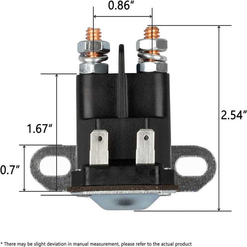 Starter Relay Solenoid for MTD Cub Cadet 725-04439B 725-04439A 725-04439