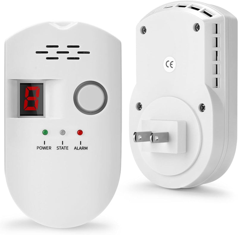 Digital Gas Leak Detector Alarm Sensor for Propane Butane Methane Natural Gas