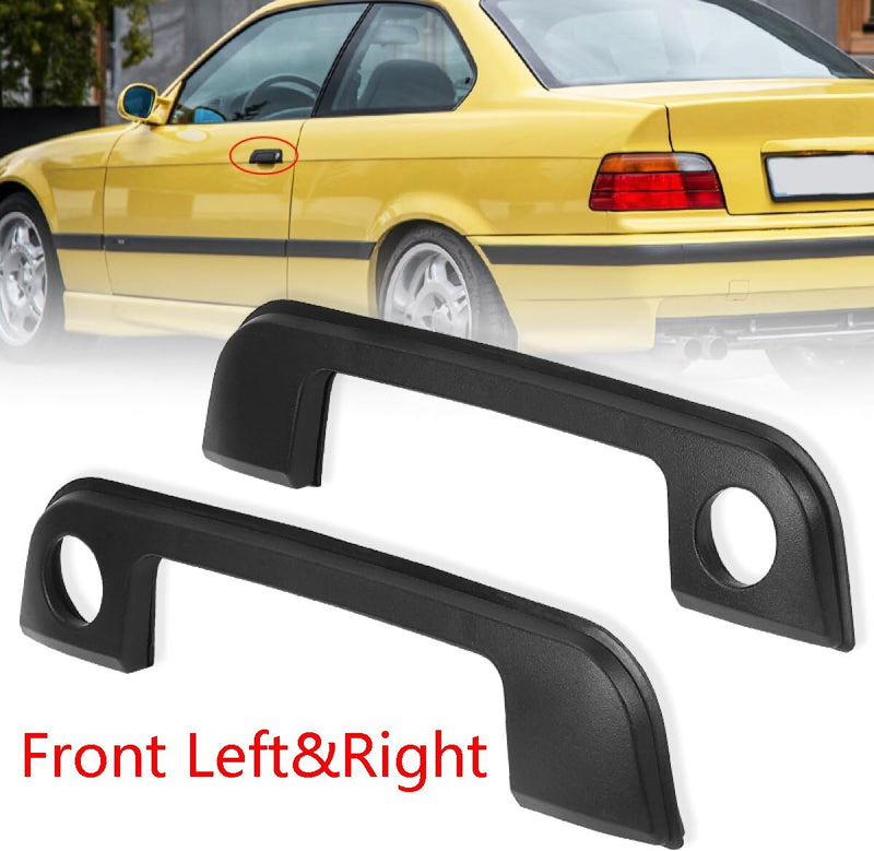 Front LH RH Exterior Door Handle Trim Cover with Seal for BMW E36 E34 Z3 323i M3
