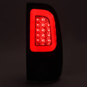 DURAFORCE Black Smoke LED Tube Tail Light Brake Lamp for Ford F150 97-03 F250 F350 99-07