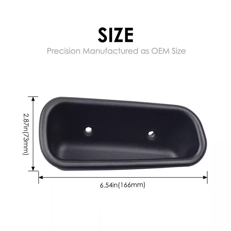 Front RH LH Door Pull Handle Cup for 1994-2001 Dodge Ram 1500 2500 3500 Pair