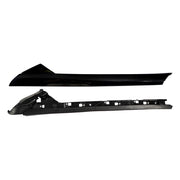 DURAFORCE Right Side Windshield A-Pillar Molding INNER OUTER Trim For 11-19 Ford Explorer
