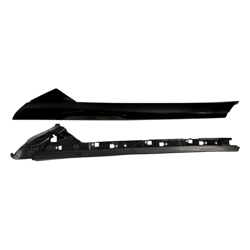 DURAFORCE Right Side Windshield A-Pillar Molding INNER OUTER Trim For 11-19 Ford Explorer
