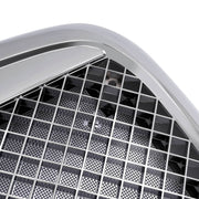 DURAFORCE Front Grille With Bug Screen Chrome Mesh Style for Freightliner Columbia 00-12