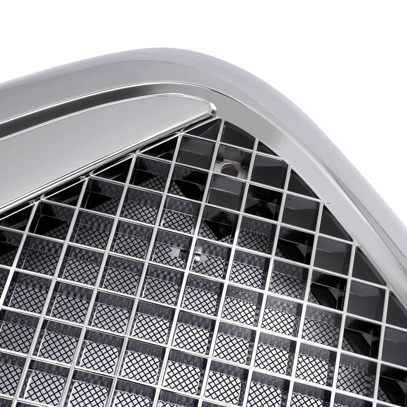 DURAFORCE Front Grille With Bug Screen Chrome Mesh Style for Freightliner Columbia 00-12