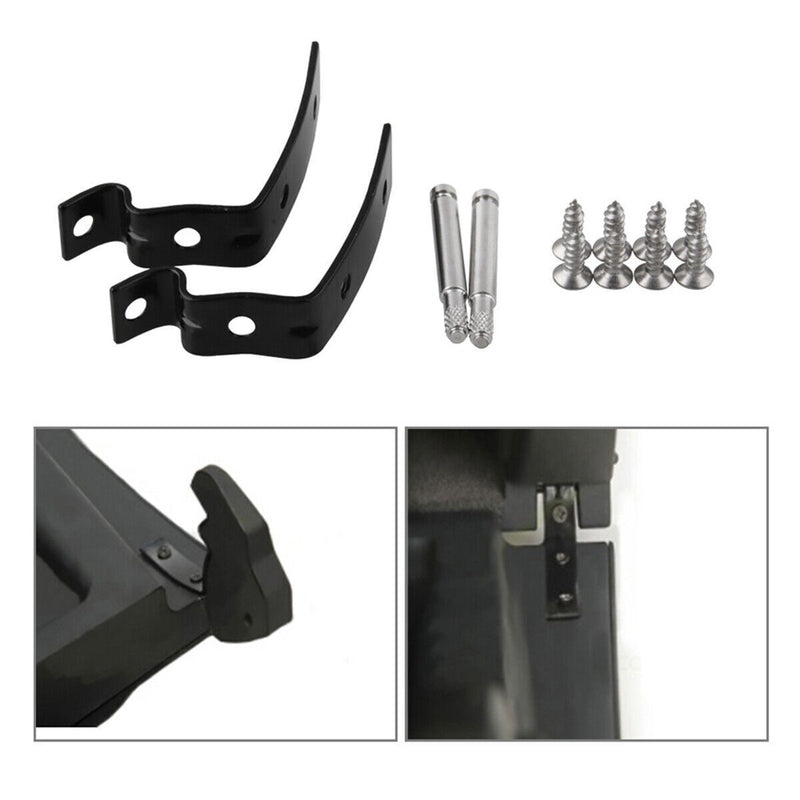 Glove Box Lid Hinge Repair Brackets Kit for Audi A4 S4 RS4 B6 B7 8E