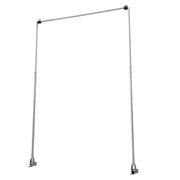 DURAFORCE 4-Spring Aluminum Dump Truck Flip Tarp Arm Kit Prevents Tarp Flapping