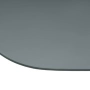 DURAFORCE Back Glass Smoke Gray Rear Window for Chevrolet Chevelle 1970-1972 Hardtop 2-Dr