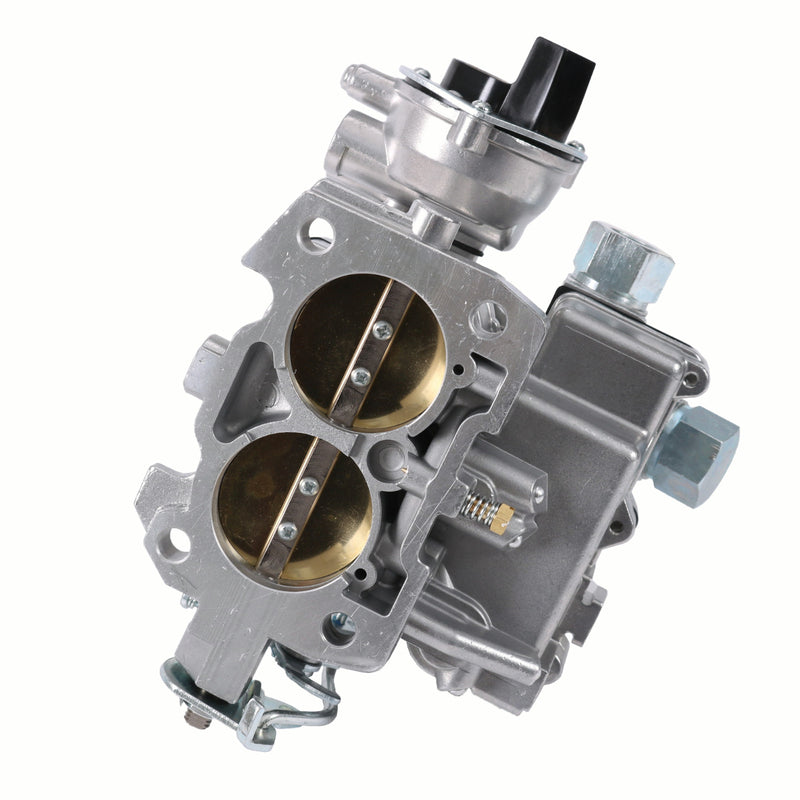 Marine Carburetor with Gasket for Mercruiser 2 Barrel 2.5L 3.0L 4CYL Long Linkag