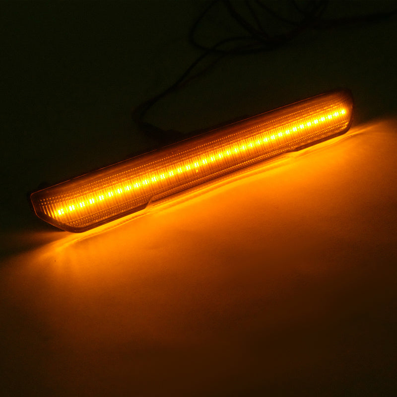 Smoke Lens Amber LED Side Marker Light for GMC Sierra 2500 3500 HD 2020+ 4PCs