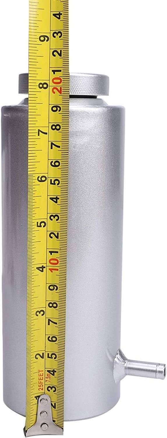 Universal Radiator Coolant Catch Tank Overflow Reservoir 800ml Aluminum