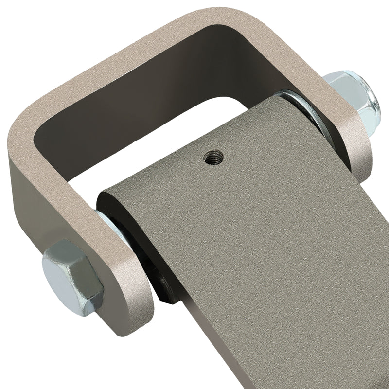 4 Strap Style Long Leaf Steel Weld On Dump Trailer Door Hinge Greaseable Cargo