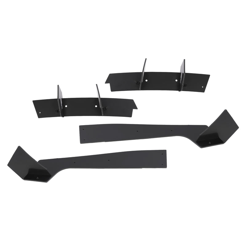 Rear Bumper Diffuser Rear Side Splitter PE for Ford Mustang 2018-2021 19 20
