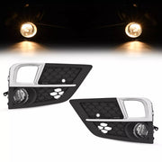 DURAFORCE Front Bumper Fog Lamp Bezel Chrome Trim for Honda Odyssey 2018-2020 Set