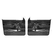 DURAFORCE Inner Door Panels for Ford F150 F250 F350 1992-97 Bronco 1992-96 Black Pair