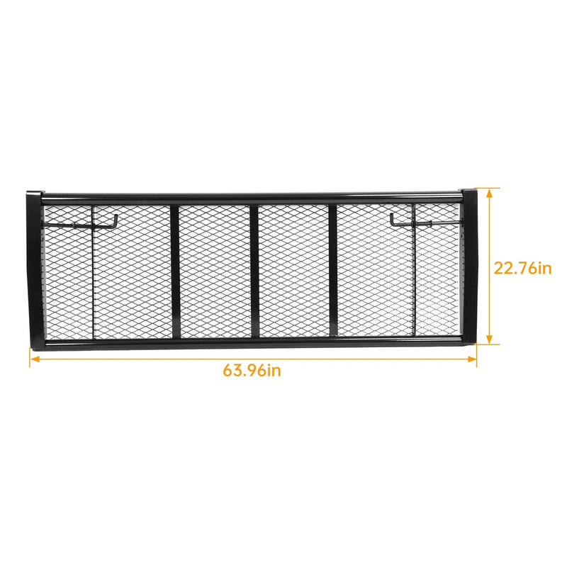 DURAFORCE Air Flow Tailgate Black Powder Coated for Ford F-150 F-250 F350 1997-2004 99-16