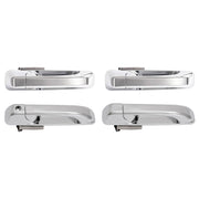 DURAFORCE Chrome Door Handle for Dodge Ram 1500 2009-24 2500 11-24 Front Rear